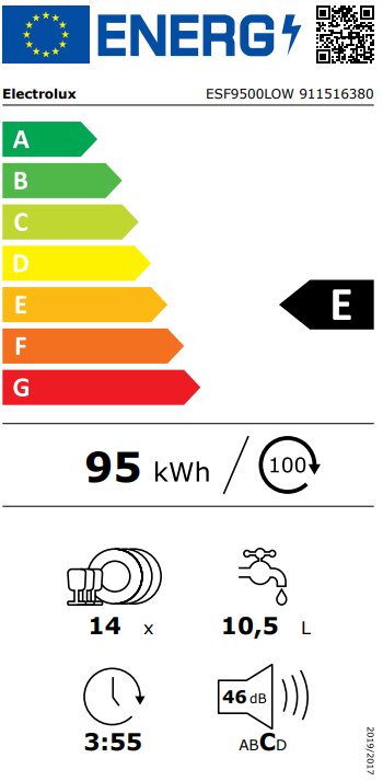 Electrolux ESF9500LOW цена и информация | Nõudepesumasinad | hansapost.ee