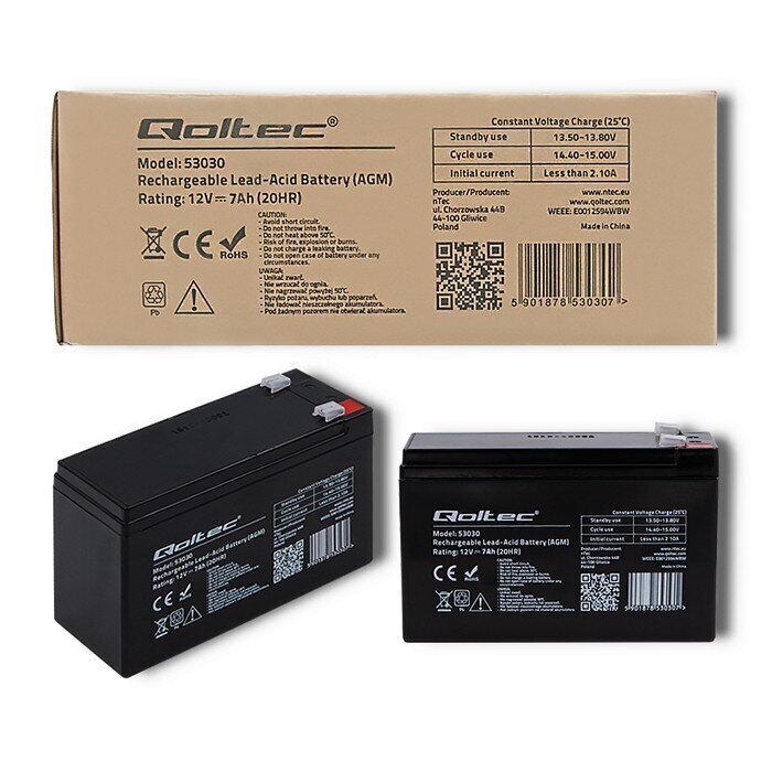 Qoltec 53030 hind ja info | Puhvertoiteallikad | hansapost.ee