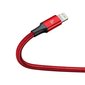 Baseus Rapid 3in1 USB Typ C - USB Typ C / Lightning / micro USB cable 20 W 1,5 m red (CAMLT-SC09) hind ja info | Mobiiltelefonide kaablid | hansapost.ee