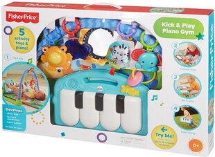 Музыкальный развивающий детский коврик с пианино Fisher Price, BMH49 цена и информация | Развивающие коврики | hansapost.ee