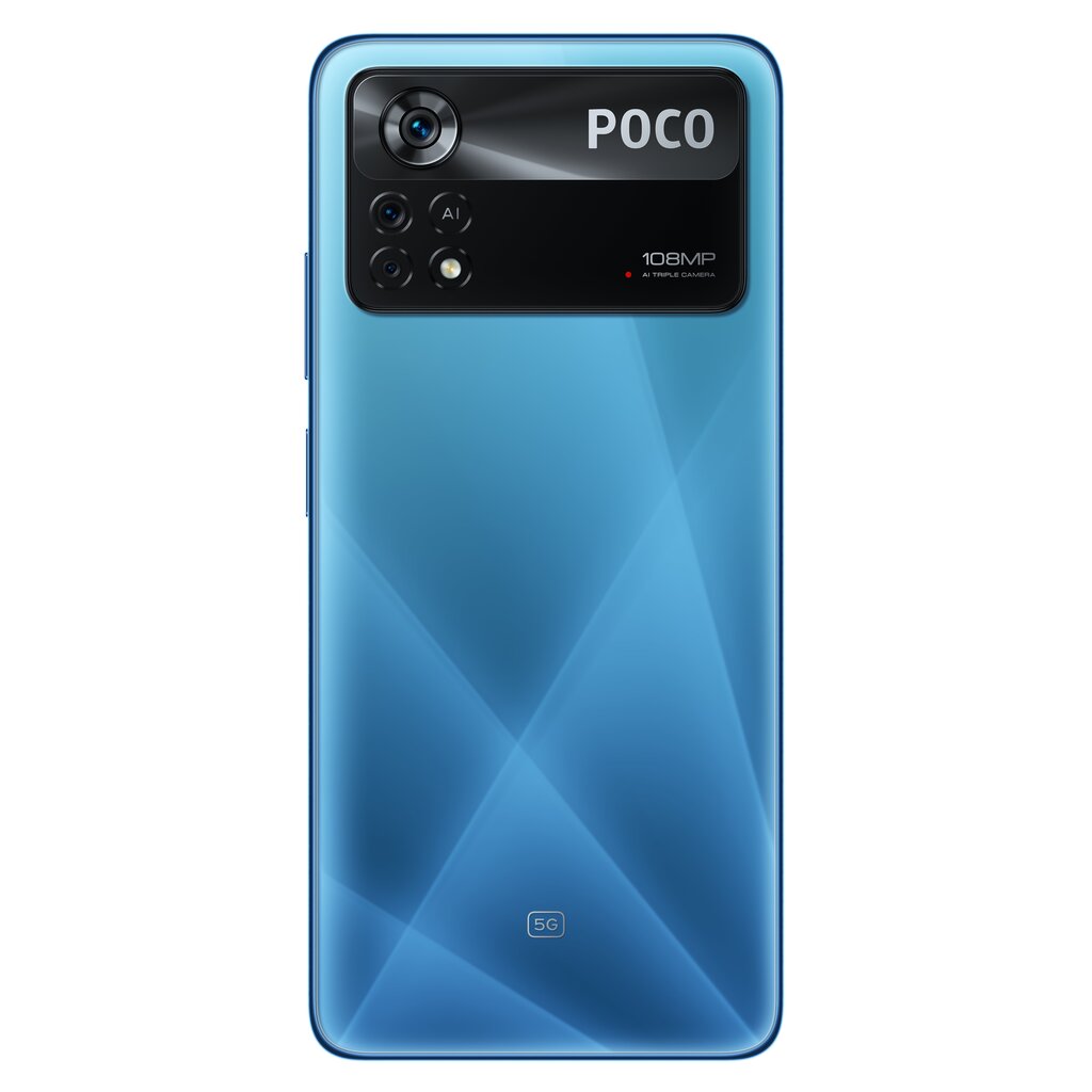 Poco X4 Pro 5G Dual SIM 8/256GB MZB0AYUEU Laser Blue hind ja info | Telefonid | hansapost.ee