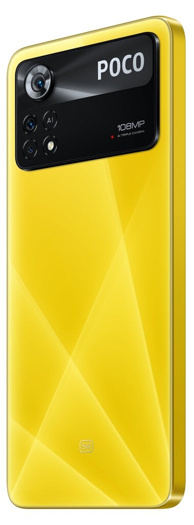 Poco X4 Pro 5G Dual SIM 8/256GB MZB0AYXEU Yellow цена и информация | Telefonid | hansapost.ee