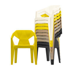 Chair MUZE black цена и информация | Садовые стулья, кресла, пуфы | hansapost.ee