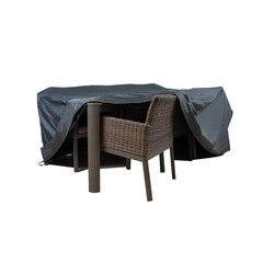 Aiaööbli kate Home4You, 240x140x90cm, must price and information | Chair cushions and chair covers | hansapost.ee