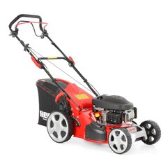 Bensiinimootoriga isevedav muruniiduk Hecht 543 SW 5 in 1 price and information | Lawnmowers | hansapost.ee