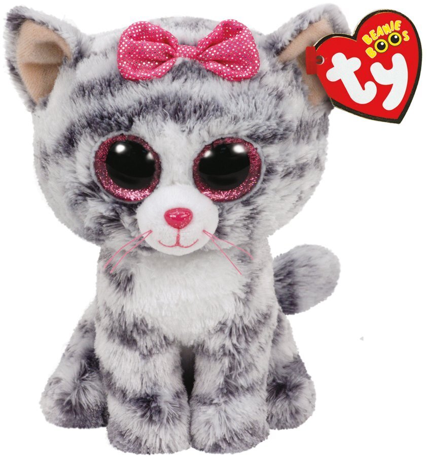 Plüüsist kass TY Beanie Boos KIKI, 15 cm цена и информация |  Pehmed mänguasjad ja kaisukad | hansapost.ee