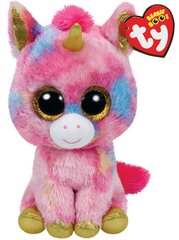 Plüüsist mänguasi TY Beanie Boos FANTASIA, värviline ükssarvik, 15 cm, 36158 price and information |  Pehmed mänguasjad ja kaisukad | hansapost.ee