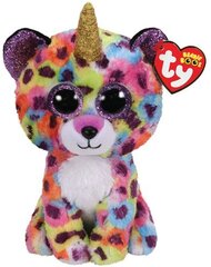 Plüüsist mänguasi TY Beanie Boos GISELLE värviline leopard koos ühe sarvega, 15 cm, 36284 hind ja info |  Pehmed mänguasjad ja kaisukad | hansapost.ee