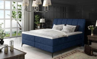 Кровать NORE Aderito, 160x200 см, синяя цена и информация | Кровати | hansapost.ee