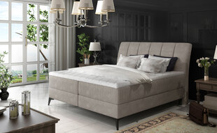 Кровать NORE Aderito, 160x200 см, песочного цвета цена и информация | Кровати | hansapost.ee