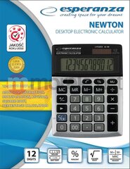 Калькулятор Esperanza ECL102 NEWTON (5901299903551) цена и информация | Канцелярские товары | hansapost.ee