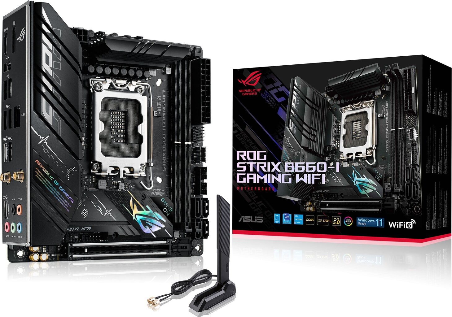 Asus Rog Strix B660-I Gaming Wifi hind ja info | Emaplaadid | hansapost.ee