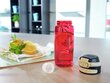 Pudel LEIFHEIT Tritan Flip 550 ml, punane цена и информация | Joogipudelid | hansapost.ee