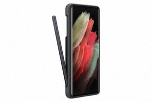 Samsung Silicone ümbris S Pen telefonile Samsung Galaxy S21 Ultra, Black цена и информация | Чехлы для телефонов | hansapost.ee