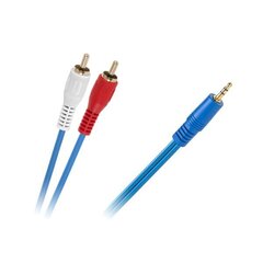 Kaabel, 2xRCA - AUX 3.5 mm, 1.8 m цена и информация | Кабели и провода | hansapost.ee