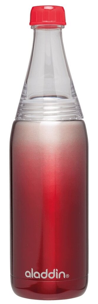 Pudele-termoss Fresco Twist &amp; Go Bottle 0,6L nerūsējo&scaron;ā tērauda / sarkana hind ja info | Joogipudelid | hansapost.ee