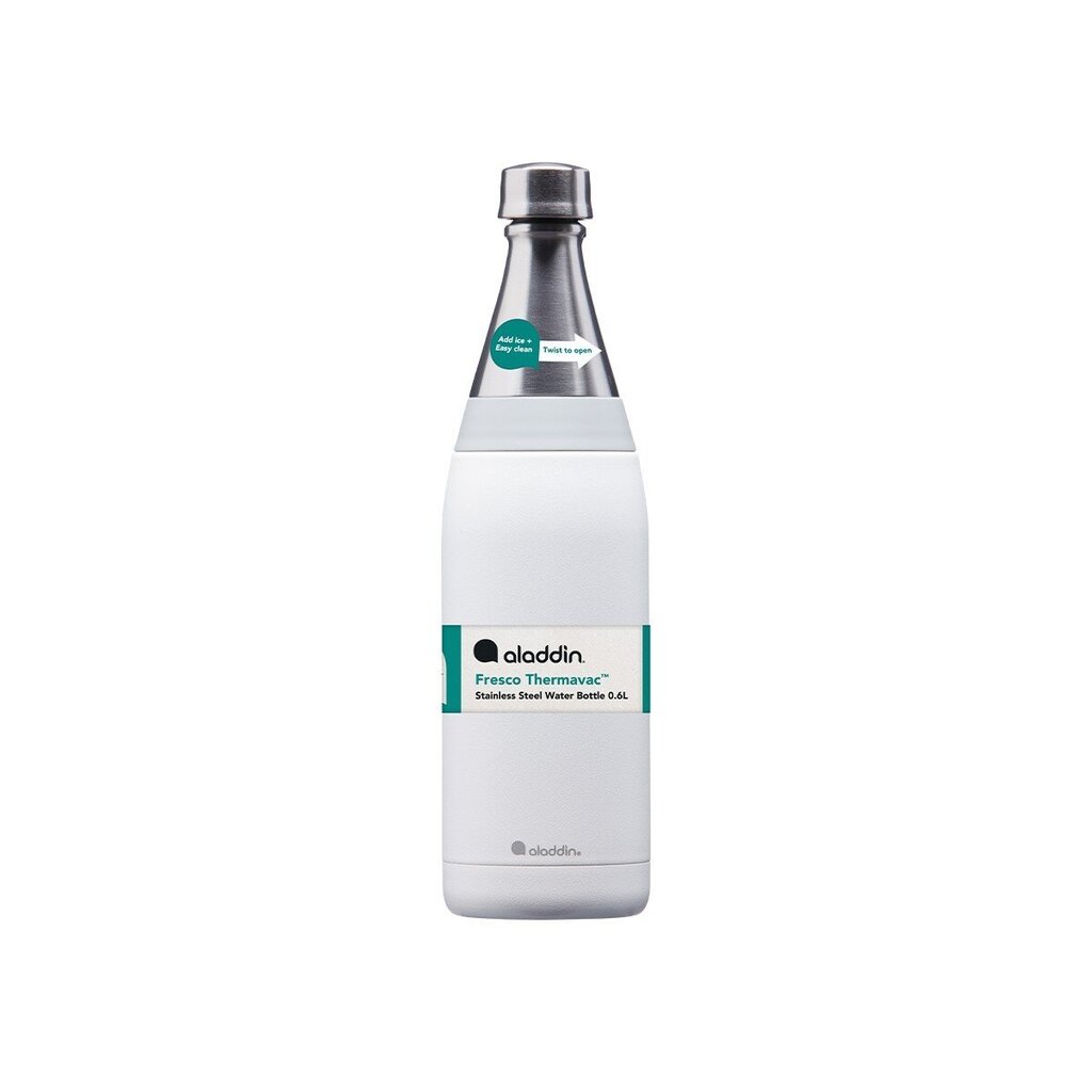 Termospudel Fresco Thermavac Water Bottle 0,6l, valge цена и информация | Joogipudelid | hansapost.ee