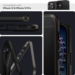 Spigen ACS01711 iPhone 12/12 Pro jaoks, hall цена и информация | Чехлы для телефонов | hansapost.ee