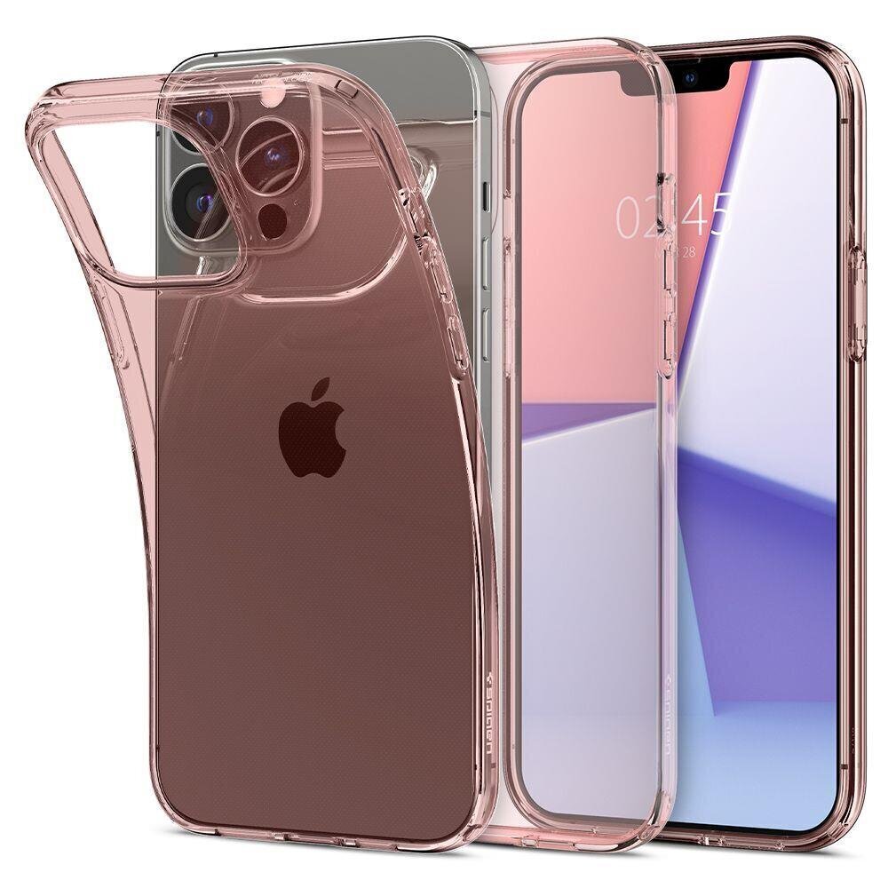 Telefoniümbris Spigen Crystal Flex, mudelile IPhone 13 Pro, roosa hind ja info | Telefonide kaitsekaaned ja -ümbrised | hansapost.ee