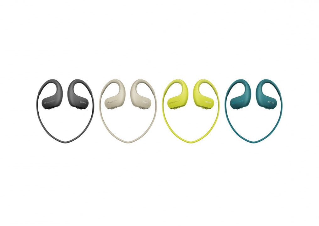 Juhtmevabad kõrvasisesed vee- ja tolmukindlad 4GB Sony Walkman® MP3 mängijaga kõrvakalpid, NWWS413L.CEW, sinine цена и информация | Kõrvaklapid | hansapost.ee