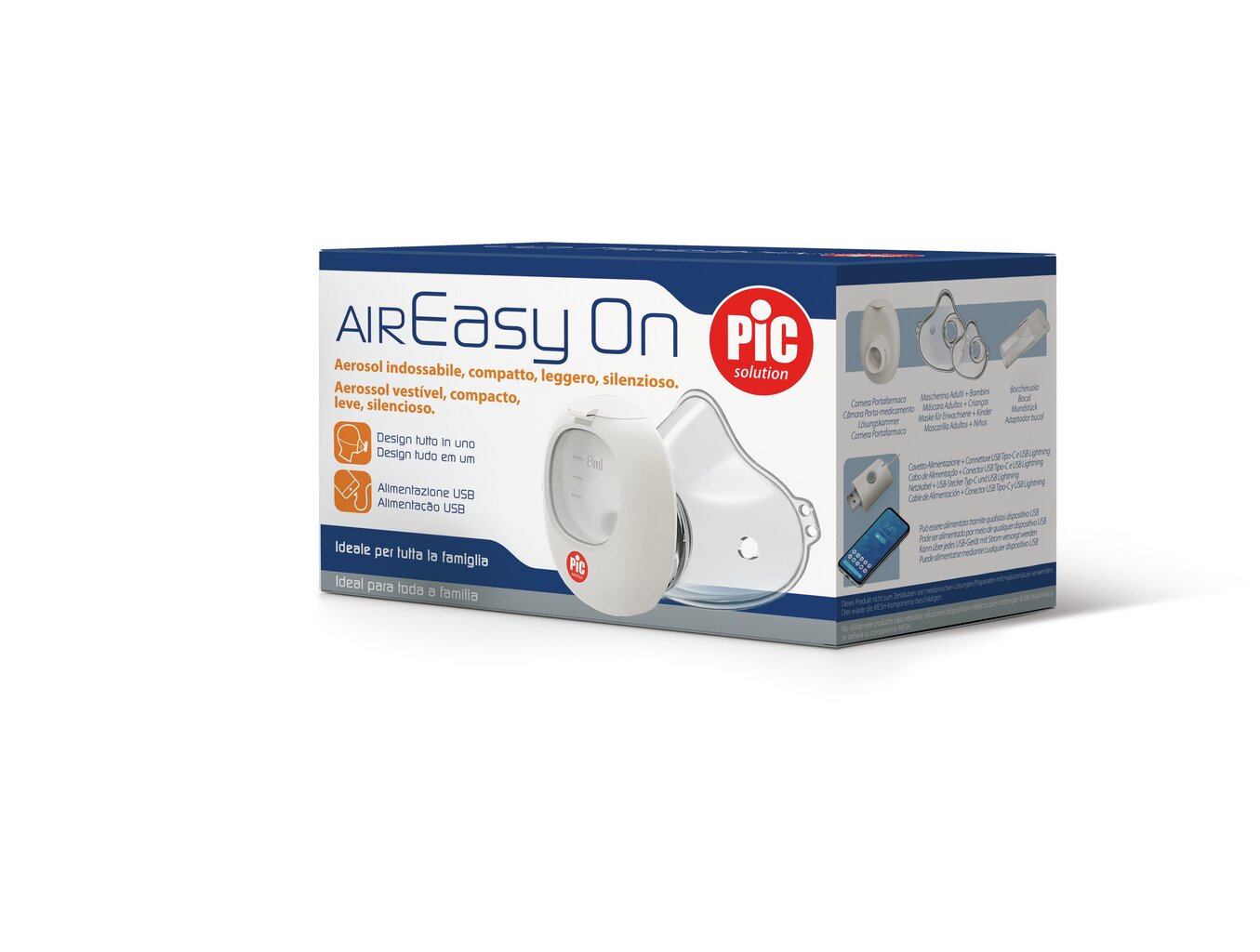 Pic Solution AIREasyOn цена и информация |  Inhalaatorid | hansapost.ee