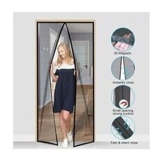 Магнитная дверная штора от насекомых Magic Mesh, 210x90 см цена и информация | Москитные сетки | hansapost.ee