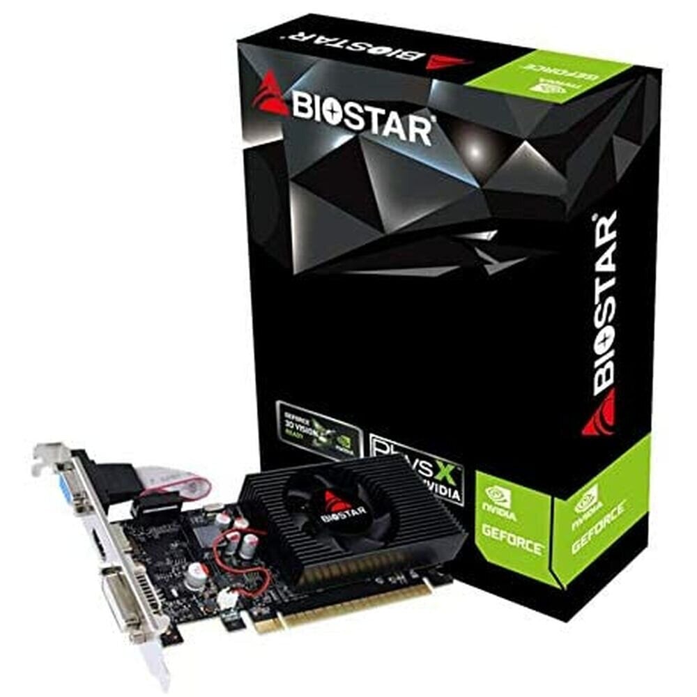 Biostar NVidia GT 730 LP 2 GB DDR3 цена и информация | Videokaardid | hansapost.ee