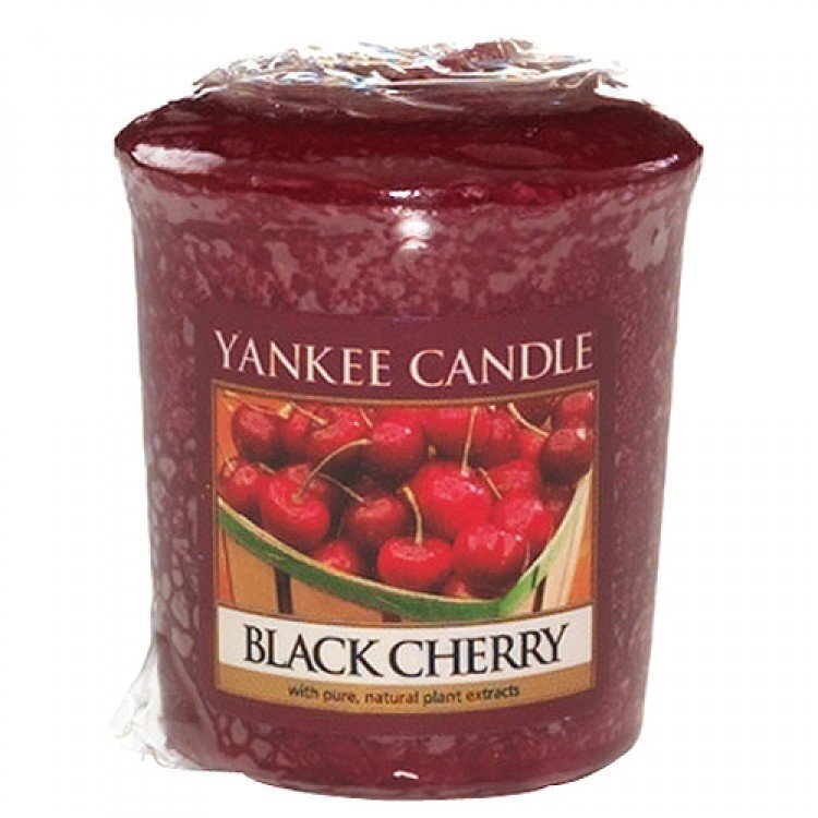 Lõhnaküünal Yankee Candle Black Cherry, 49g цена и информация | Küünlad, küünlajalad | hansapost.ee
