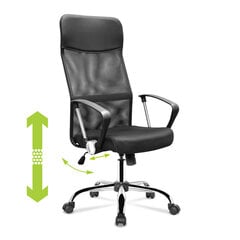 Офисное кресло Lincoln, черного/серого цена и информация | Офисные кресла | hansapost.ee