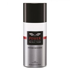 Spreideodorant Antonio Banderas Power Of Seduction meestele, 150 ml price and information | Shower gels and deodorants for men | hansapost.ee