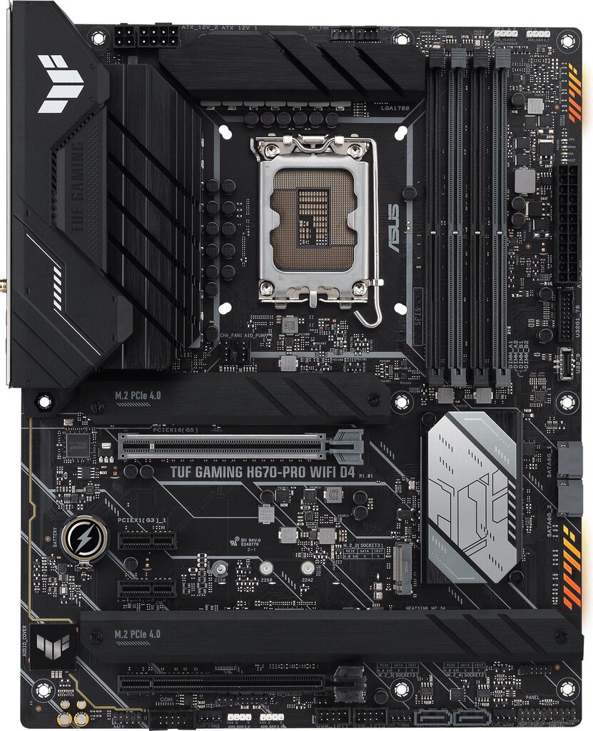 Asus Tuf Gaming H670-Pro Wifi D4 hind ja info | Emaplaadid | hansapost.ee