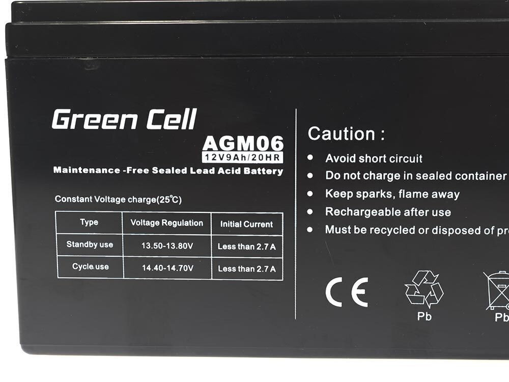Green Cell AGM06 hind ja info | Puhvertoiteallikad | hansapost.ee