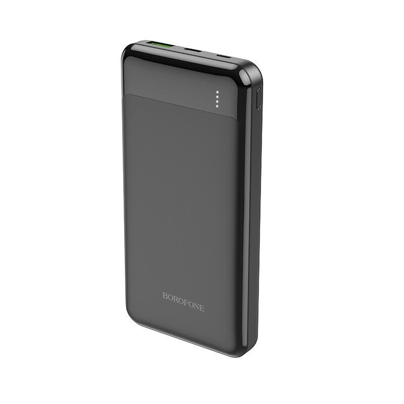 Väline aku Power Bank Borofone BJ19 Type-C PD 20W+Quick Charge 3.0 10000mAh must hind ja info | Akupangad | hansapost.ee