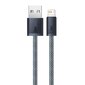 Baseus iPhone USB cable - Lightning 2m, 2.4A gray (CALD000516) цена и информация | Mobiiltelefonide kaablid | hansapost.ee