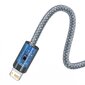 Baseus iPhone USB cable - Lightning 2m, 2.4A gray (CALD000516) цена и информация | Mobiiltelefonide kaablid | hansapost.ee