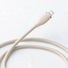 Baseus cable, USB Type C - Lightning 20W cable, 1.2 m long Jelly Liquid Silica Gel - pink цена и информация | Кабели для телефонов | hansapost.ee