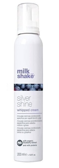 Juuksevaht Milk Shake Silver Shine, 200 ml hind ja info | Juuste viimistlusvahendid | hansapost.ee