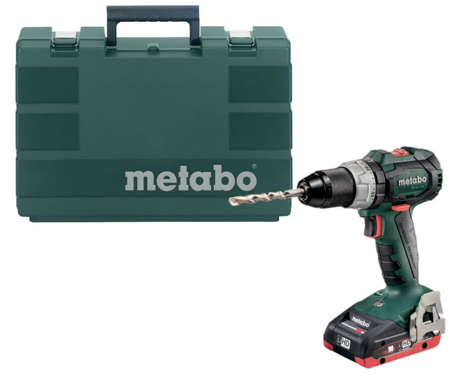 Löögiga akutrell SB 18 LT BL / 2 x 4,0 Ah LiHD, Metabo цена и информация | Akutrellid, puurid ja kruvikeerajad | hansapost.ee