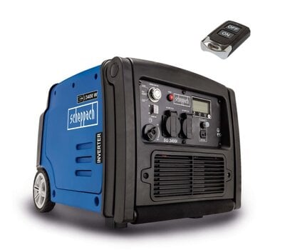 Inverter elektrigeneraator Scheppach SG3400i, + pult hind ja info | Elektrigeneraatorid | hansapost.ee