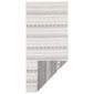 Kahepoolne vaip - matt NORTHRUGS Twin Supreme Grey Cream, 80x250 cm hind ja info | Vaibad | hansapost.ee