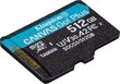 Mälukaart Kingston SDCG3 / 512GBSP hind ja info | Mälukaardid mobiiltelefonidele | hansapost.ee