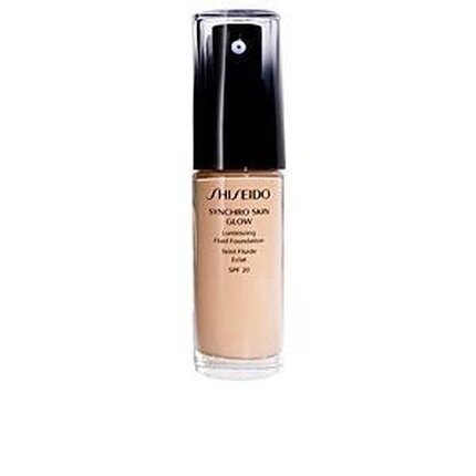 Shiseido Liquid (Luminizing Fluid Foundation) Synchro Skin Glow SPF 20 (Luminizing Fluid Foundation) 30 ml Rose 5 #c2a274 hind ja info | Jumestuskreemid ja puudrid | hansapost.ee