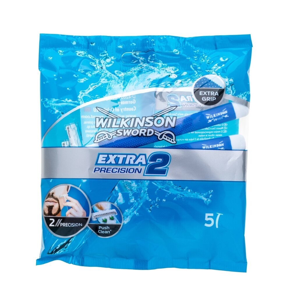 Ühekordsed raseerijad Wilkinson Sword Extra 2 Precision 5 tk hind ja info | Raseerimisvahendid | hansapost.ee