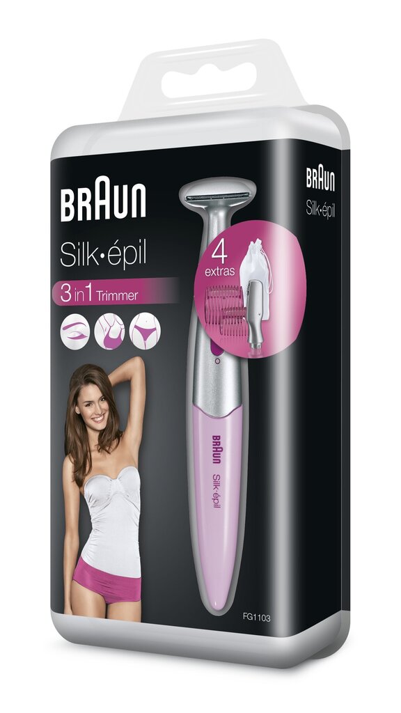 Braun Silk Epil FG1103 hind ja info | Raseerijad, epilaatorid ja fotoepilaatorid | hansapost.ee