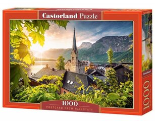 Pusle Castorland Puzzle Postcard from Hallstatt, 1000-osaline цена и информация | Пазлы | hansapost.ee