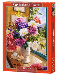 Pusle Castorland Puzzle Still Life with Hydrangeas, 1000-osaline цена и информация | Пазлы | hansapost.ee