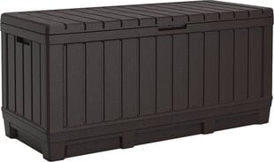 Ящик для хранения Kentwood Storage Box, 350 л, коричневый цена и информация | Уличные контейнеры, контейнеры для компоста | hansapost.ee