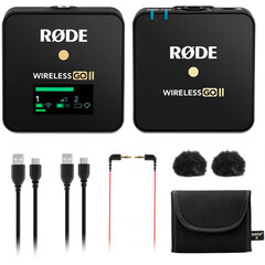 Микрофон Rode Wireless Go II Single цена и информация | Микрофоны | hansapost.ee