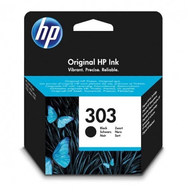 HP 303 Black Ink Cartridge hind ja info | Tindiprinteri kassetid | hansapost.ee