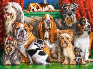 Пазл Castorland Puzzle Dog Club, 3000 дет. цена и информация | Пазлы | hansapost.ee